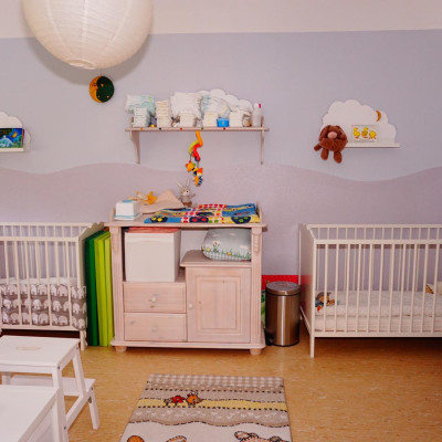 Im Schlafzimmer